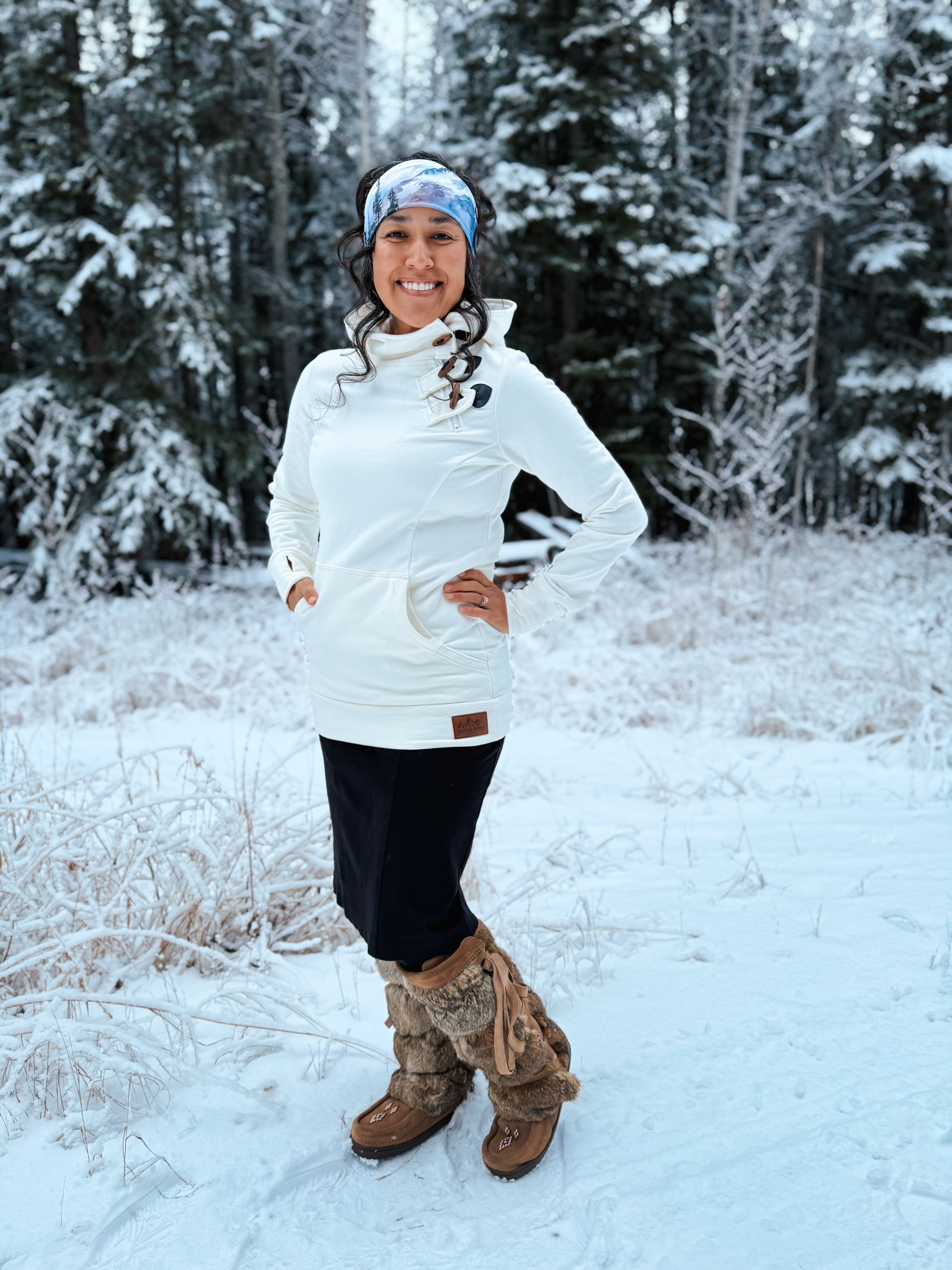 Fireweed Toggle Hoodie (Snowstorm)