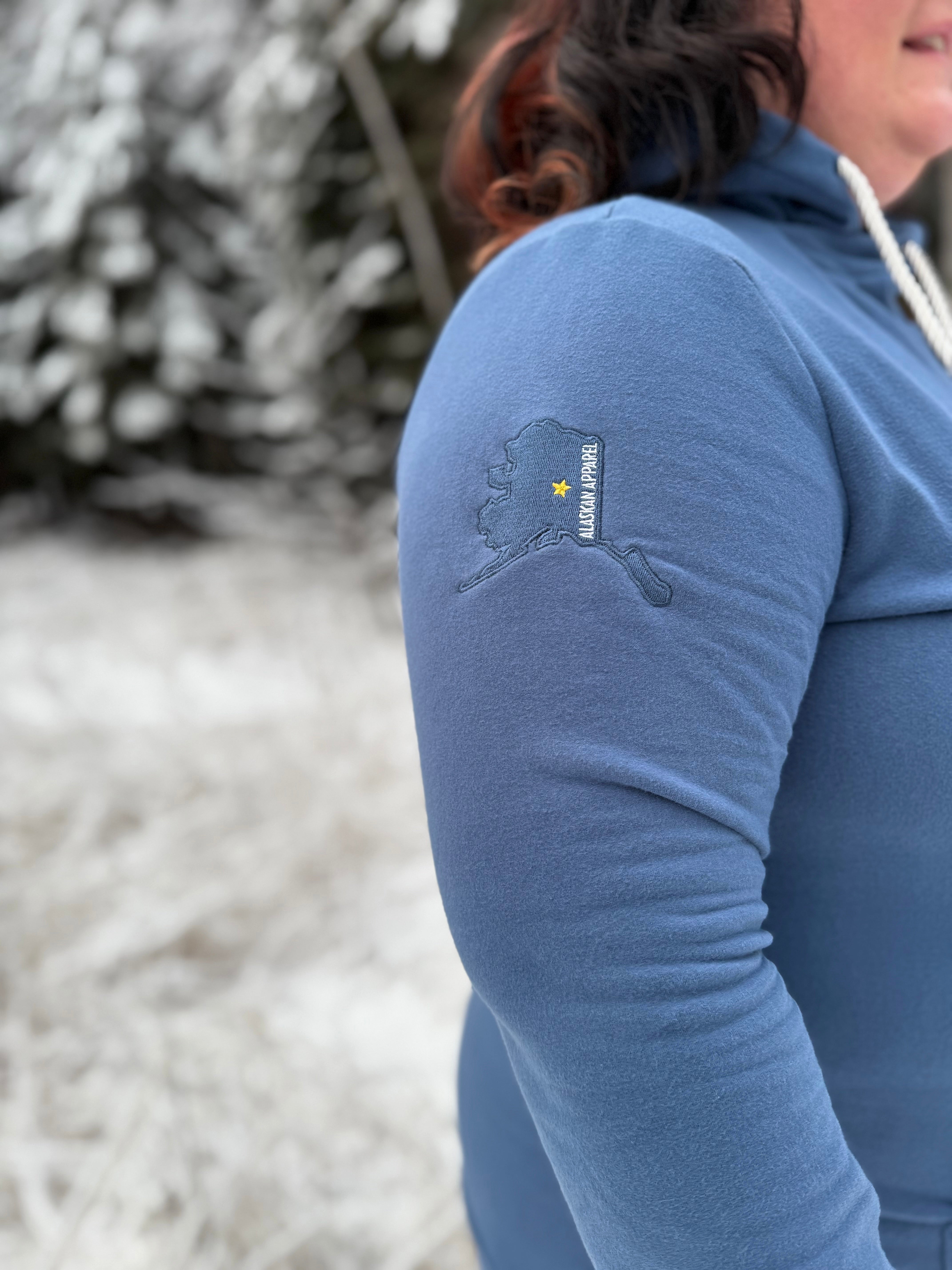 AK Apparel Cowl Neck Hoodie