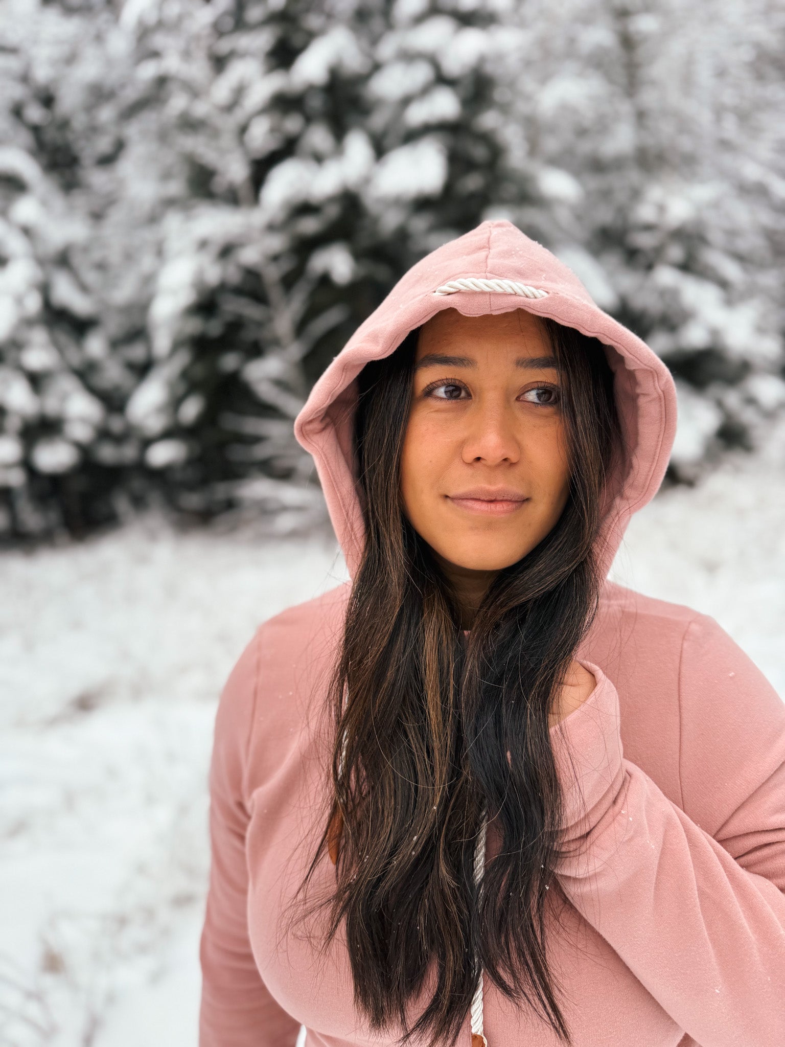 AK Apparel Cowl Neck Hoodie