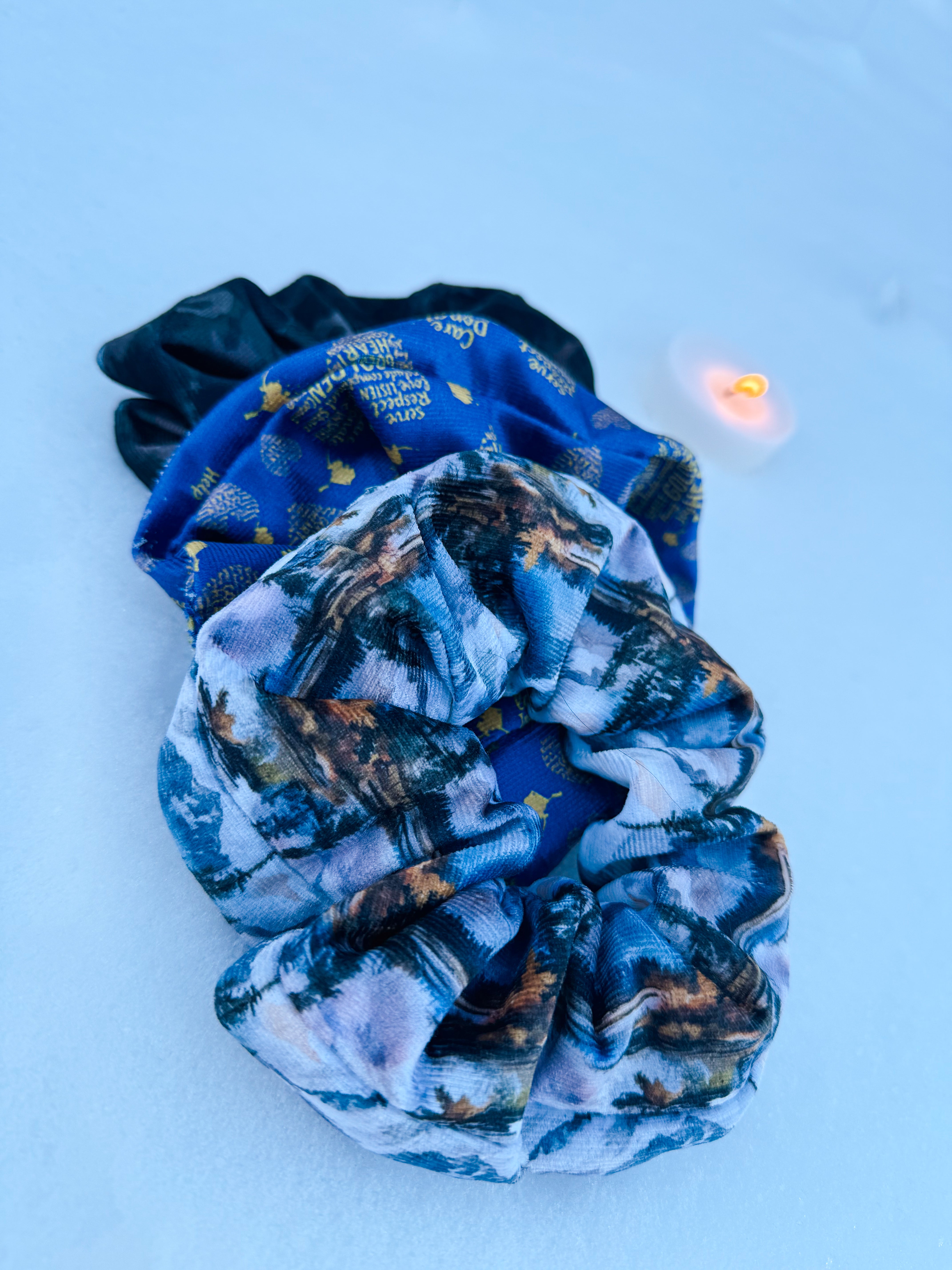 Alaskan Apparel Velvet Scrunches