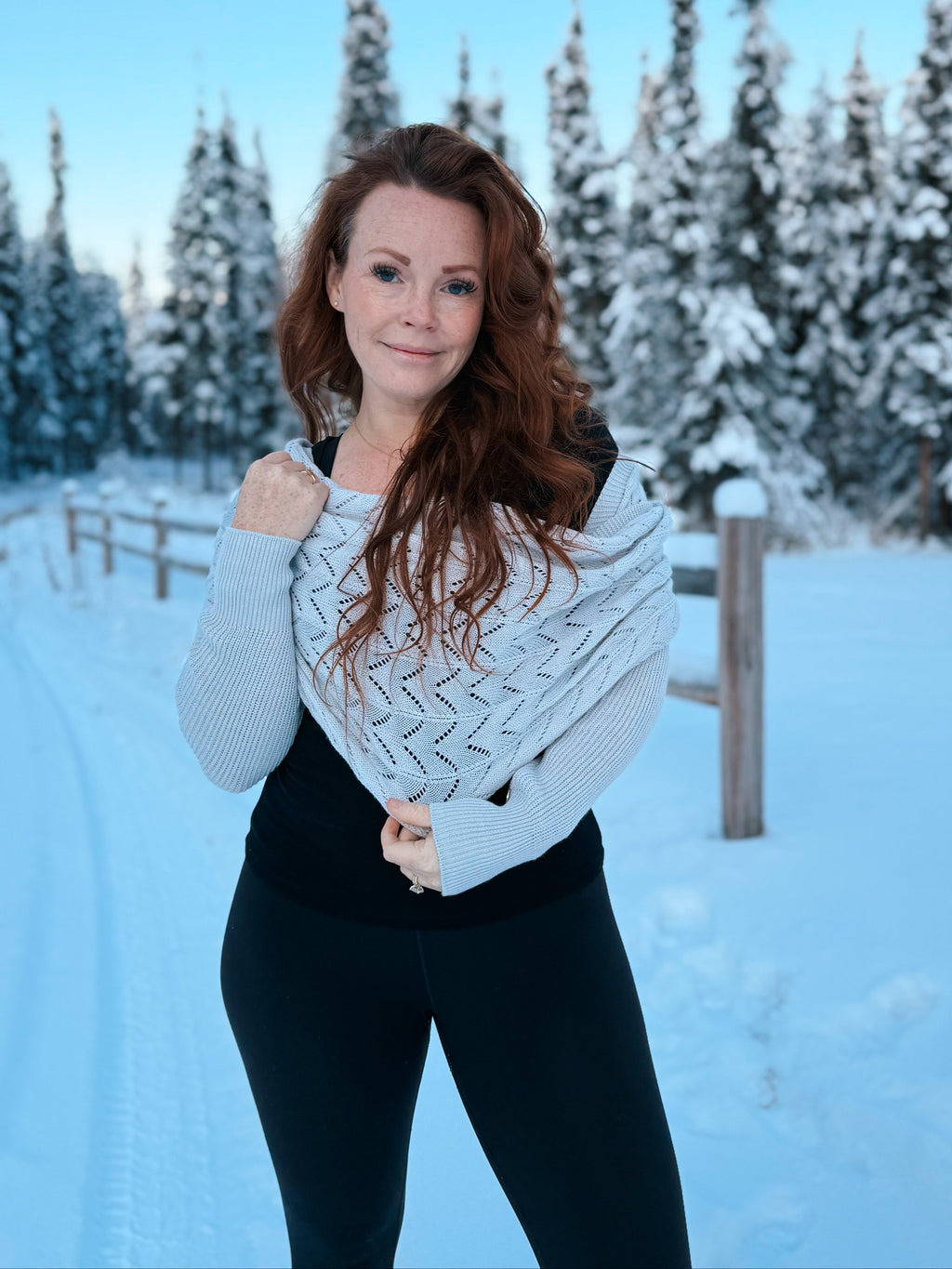 Alaskan Embrace Shawl Sweater Wrap