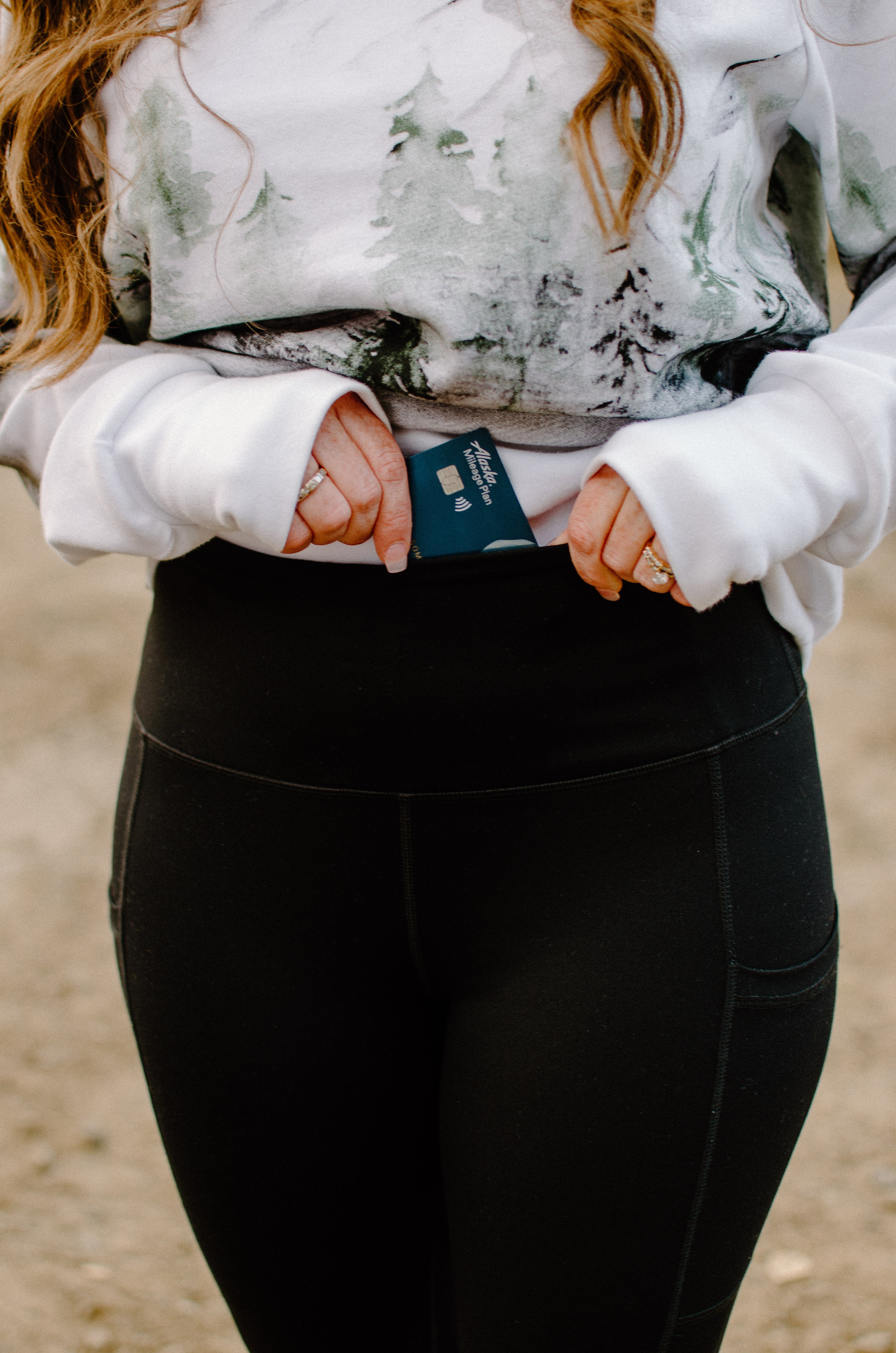 High Waisted Hidden Pocket Legging