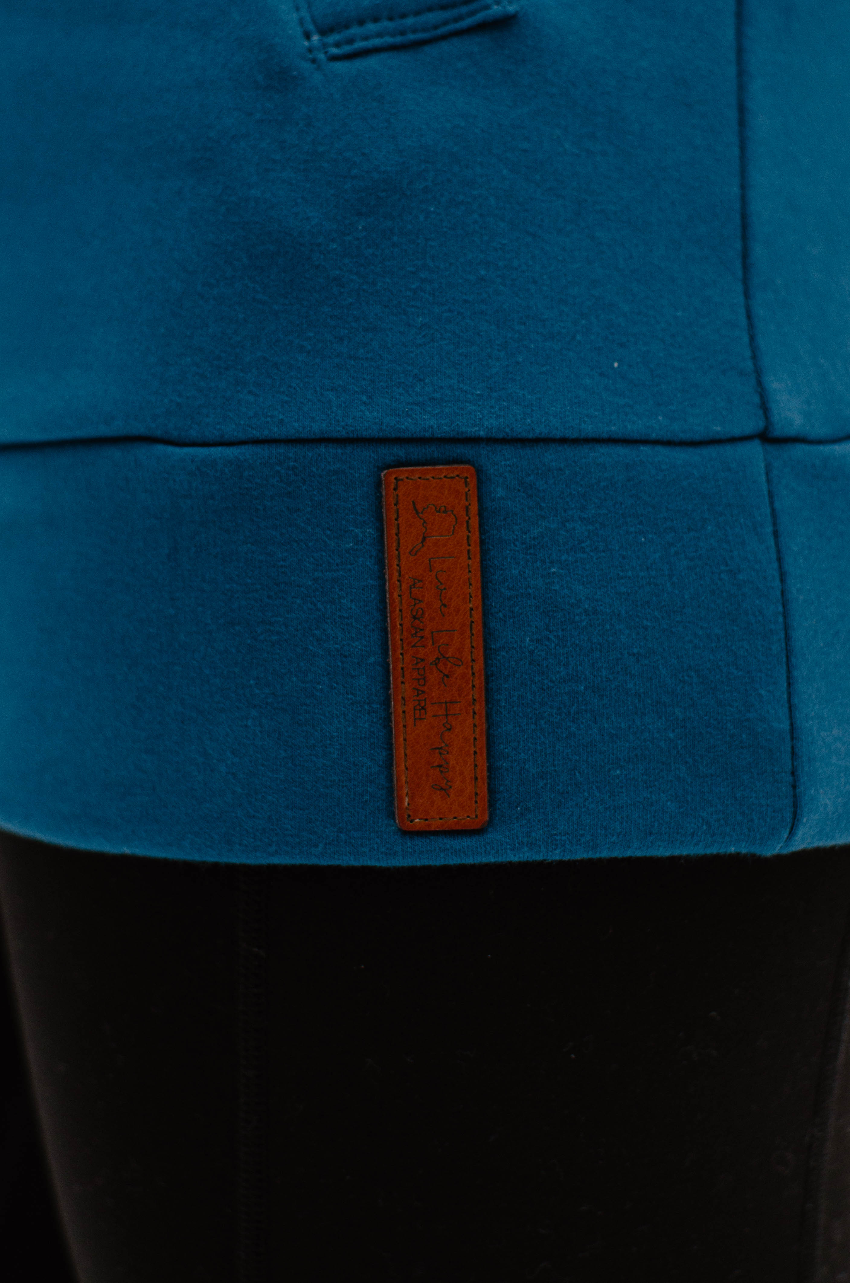 Shawl Collar Toggle Hoodie