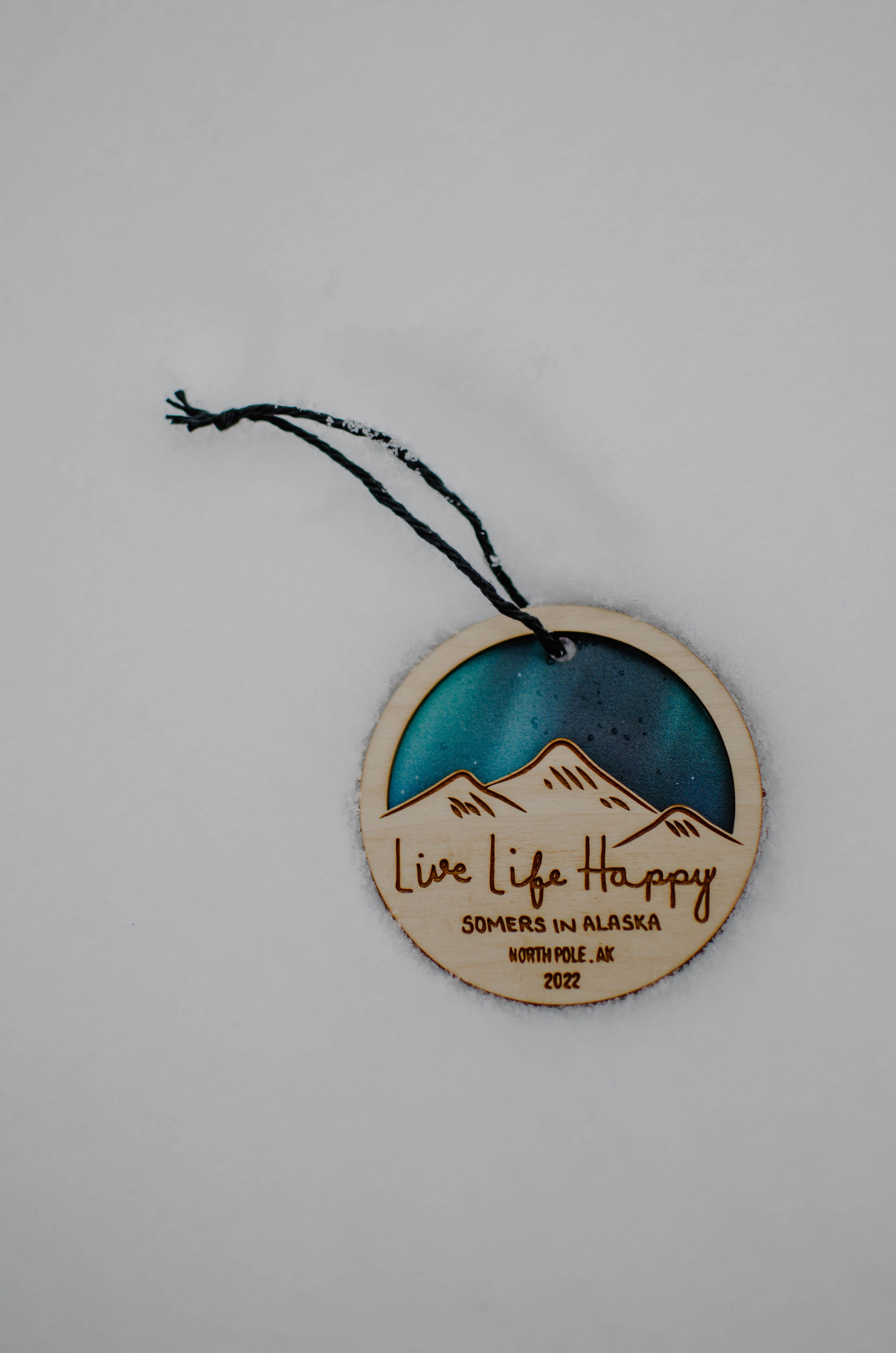 2022 Northern Lights Christmas Ornament