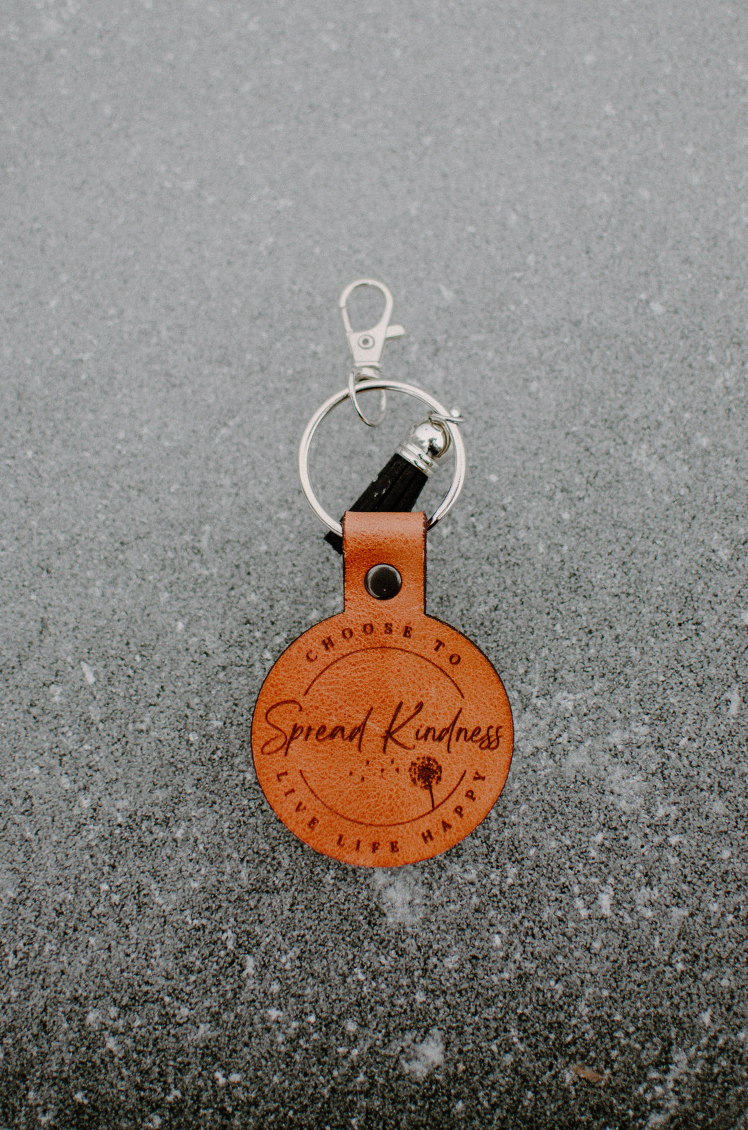 Spread Kindness Leather Key Chain – Alaskan Apparel